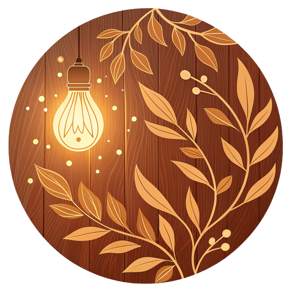 Close Up Decorative Element Inspired By Warm Light 1