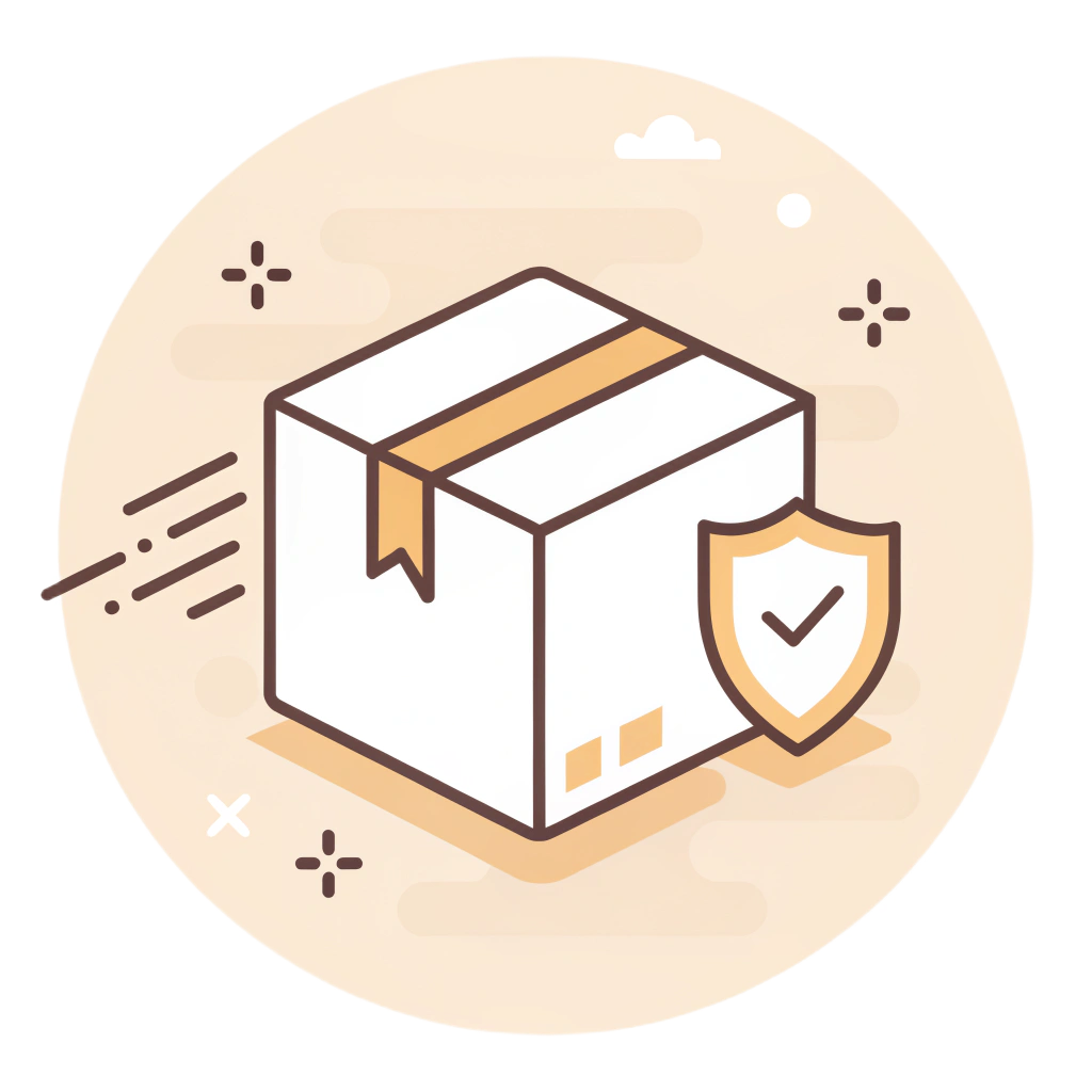 Home minimalist flat icon symbolizing fast and secure d