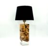lampa stołowa z drewna oliwnego i żywicy – oxo (b57)